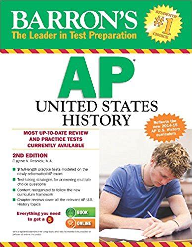 barrons book practice test too hard us history|The Best AP US History Books: Full Expert Reviews.